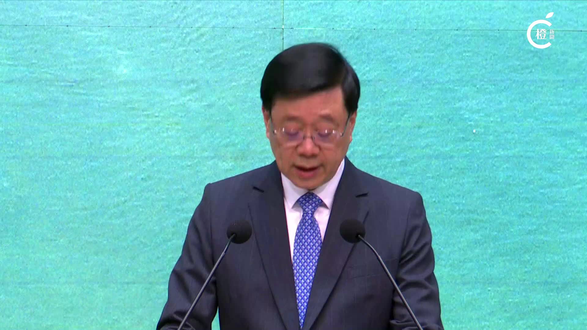 直播｜李家超見記者