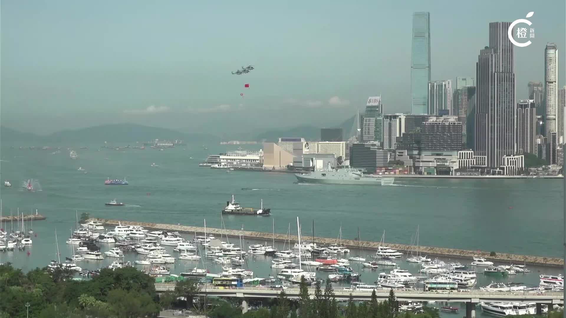 直播｜解放軍海軍戚繼光艦及沂蒙山艦抵港