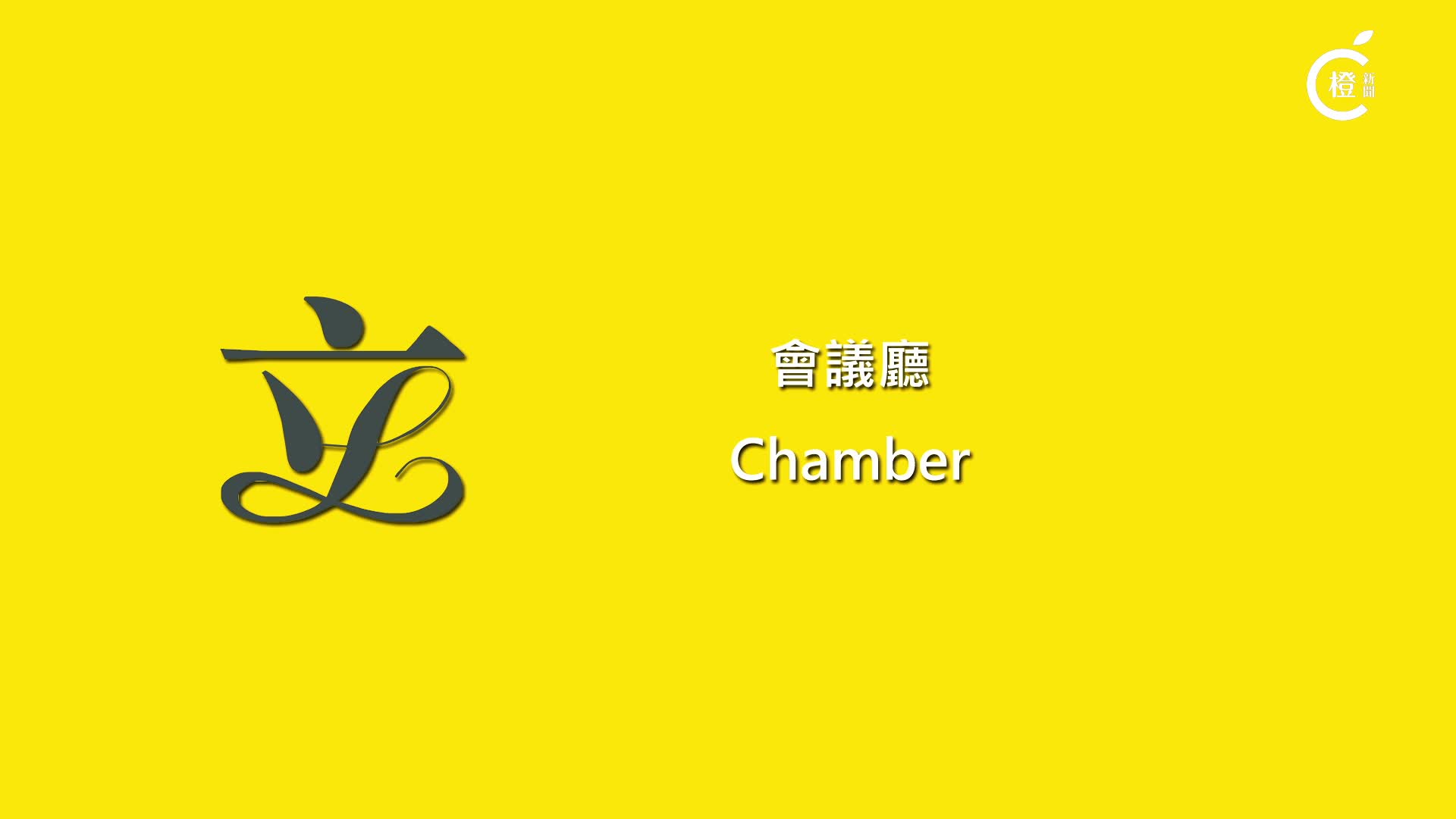 直播-立法會會議